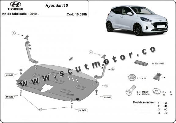 Scut motor Hyundai i10