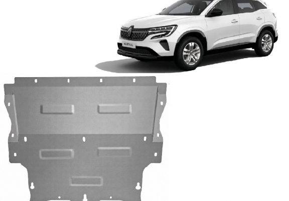 Scut motor din aluminiu Renault Austral