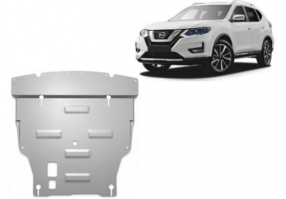Scut motor din aluminiu Nissan X-Trail T32
