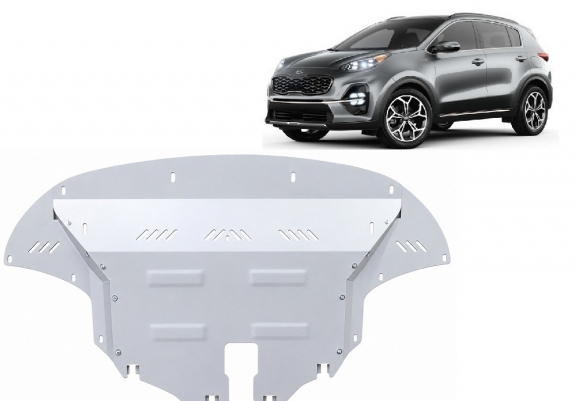 Scut motor din aluminiu Kia Sportage