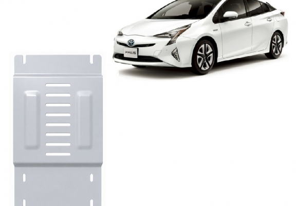 Scut antifurt din aluminiu pentru catalizator Toyota Prius
