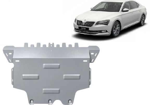Scut motor din aluminiu Skoda Superb III