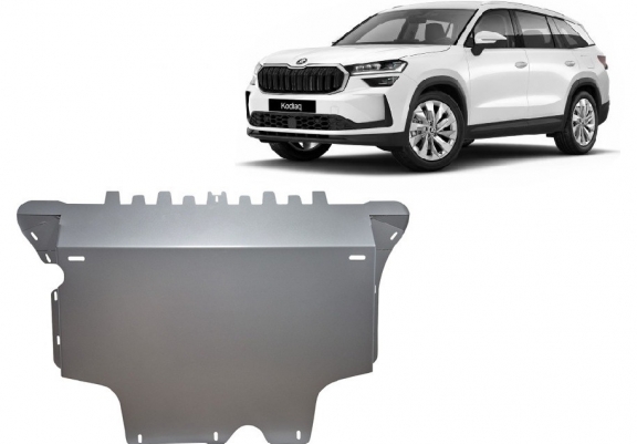 Scut motor din aluminiu Skoda Kodiaq Hybrid