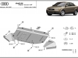 Scut motor Audi A4 B6 3