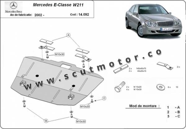 Scut motor Mercedes E-Class W211 1