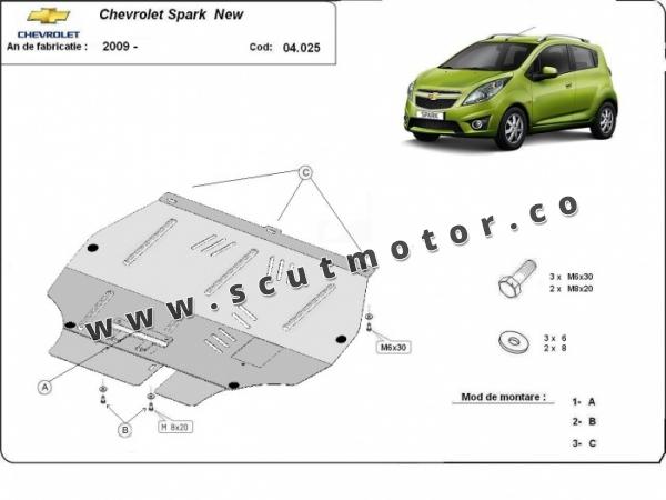 Scut motor Chevrolet Spark 1