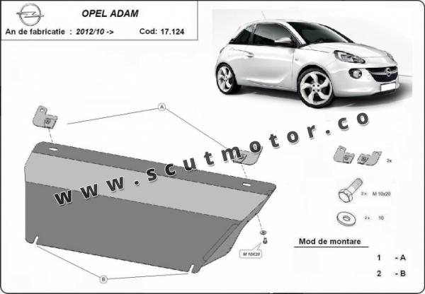 Scut motor Opel Adam 1