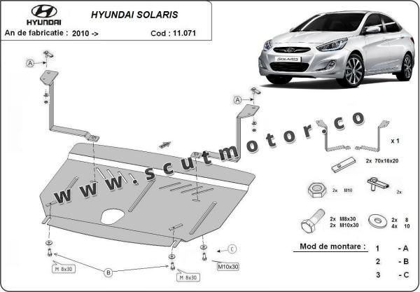Scut motor Hyundai Solaris 1