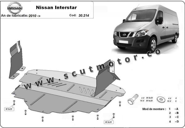 Scut motor Nissan Interstar 1
