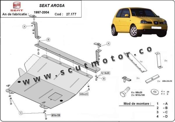 Scut motor Seat Arosa 1