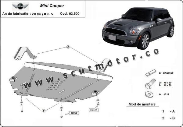 Scut motor și cutie de viteză Mini Cooper R56 1