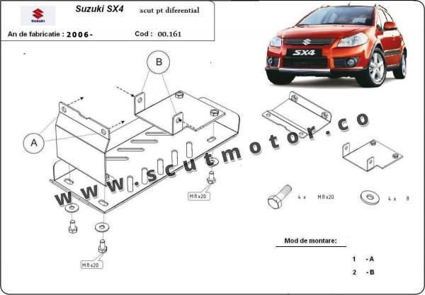 Scut diferențial Suzuki SX 4WD 1