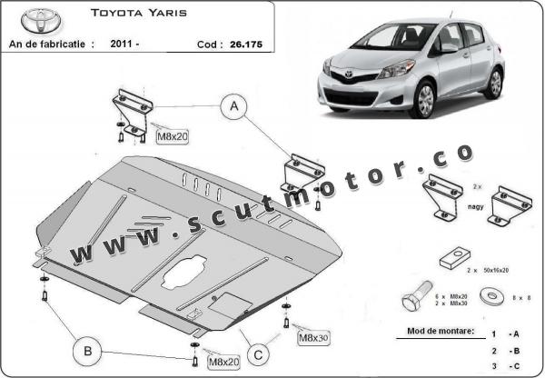 Scut motor Toyota Yaris 1