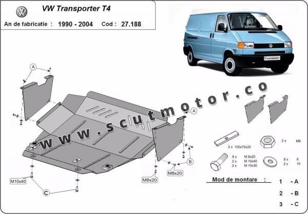 Scut motor VW Transporter T4 Caravelle 1