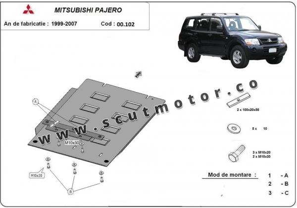 Scut cutie de viteză Mitsubishi Pajero 3 (V60, V70) 2