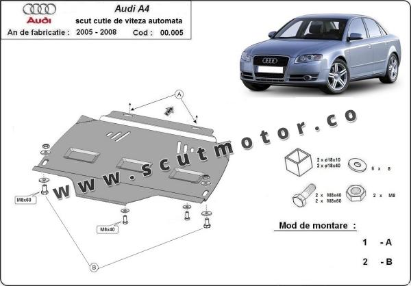 Scut cutie de viteză automată Audi A4 B7 1