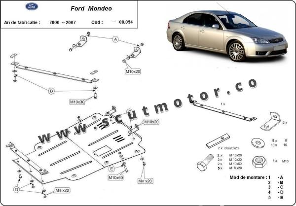 Scut motor Ford Mondeo 3 1
