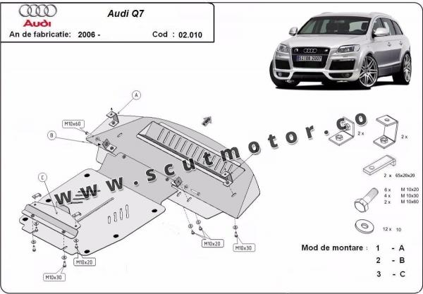 Scut motor Audi Q7 S-Line 1