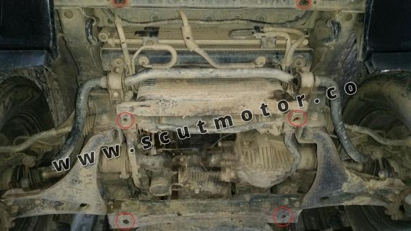 Scut motor și radiator Mitsubishi Pajero 4 (V80, V90) 4