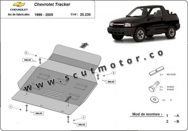 Scut motor Chevrolet Tracker 3