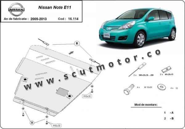 Scut motor Nissan Note 1