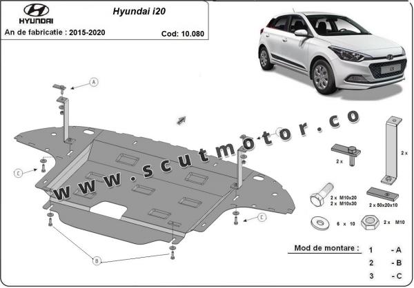 Scut motor Hyundai i20 2