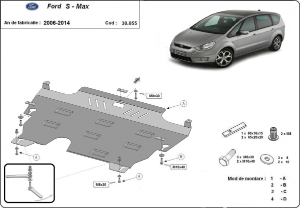 Scut motor Ford S-Max 