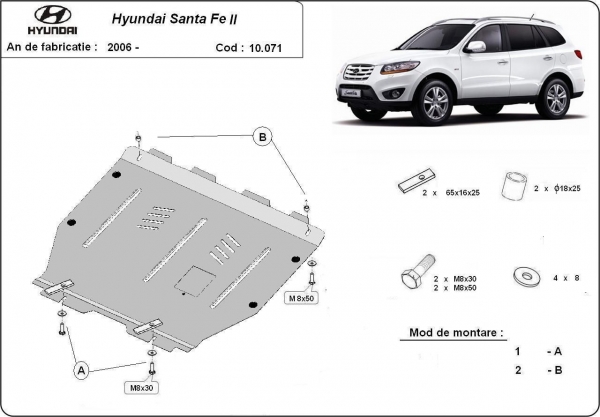 Scut motor Hyundai Santa Fe 