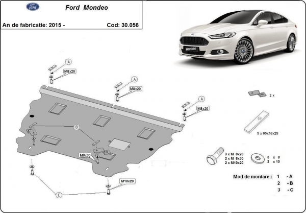 Scut motor Ford Mondeo 5 