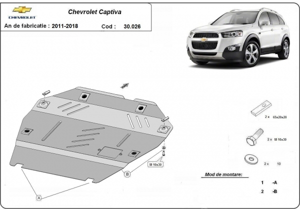 Scut motor Chevrolet Captiva 