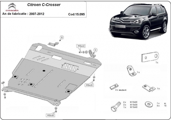 Scut motor Citroen C - Crosser 