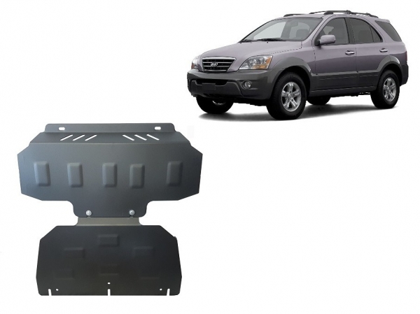 Scut motor și radiator Kia Sorento 