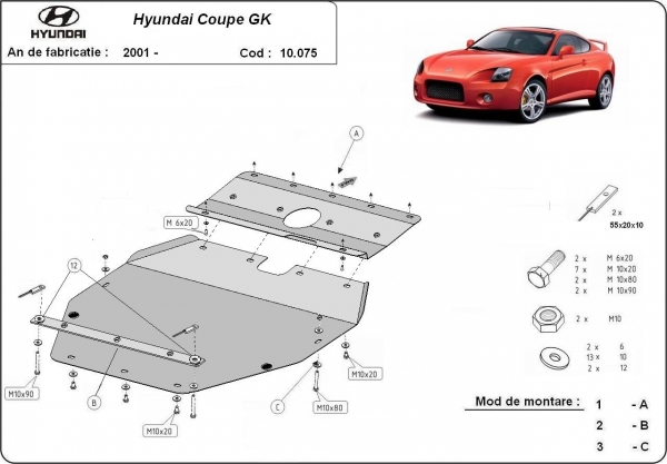 Scut motor Hyundai Coupé Gk 