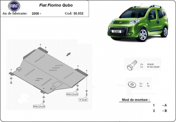Scut motor Fiat Fiorino 