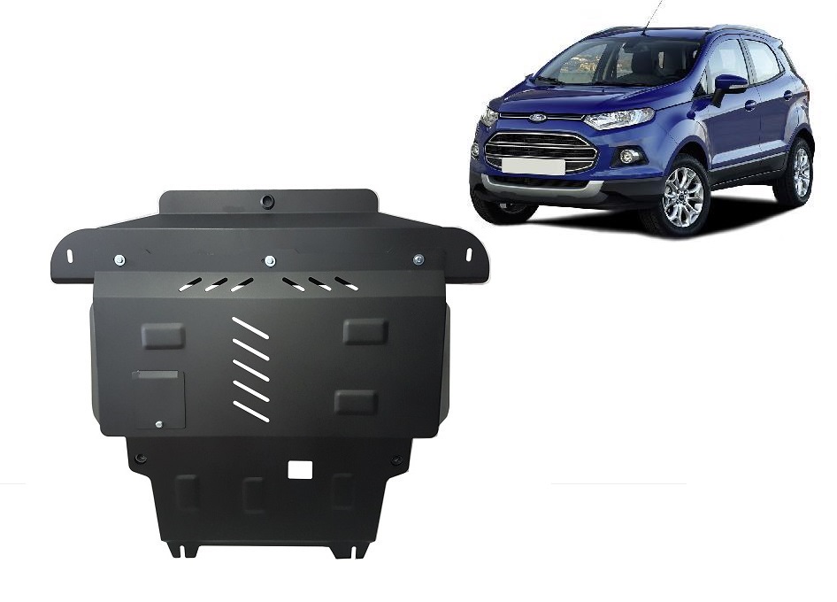 Ocelový kryt olejové vany pro ochranu motoru a převodovky pro Ford EcoSport 2011 - 2017, Unknown