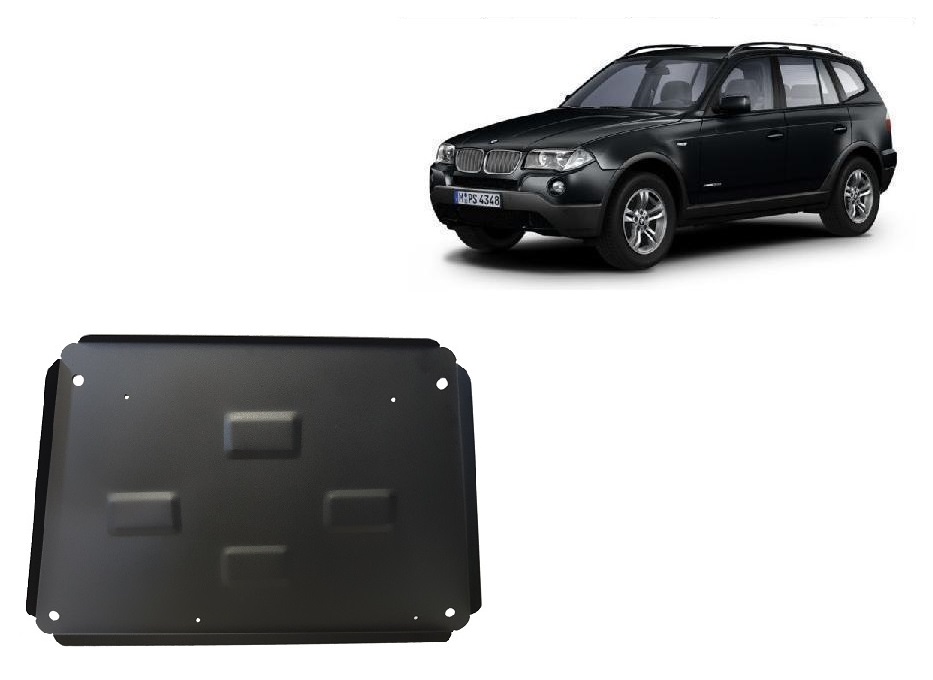Ocelový kryt olejové vany pro BMW X3 E83 2003 - 2010, všechny motory