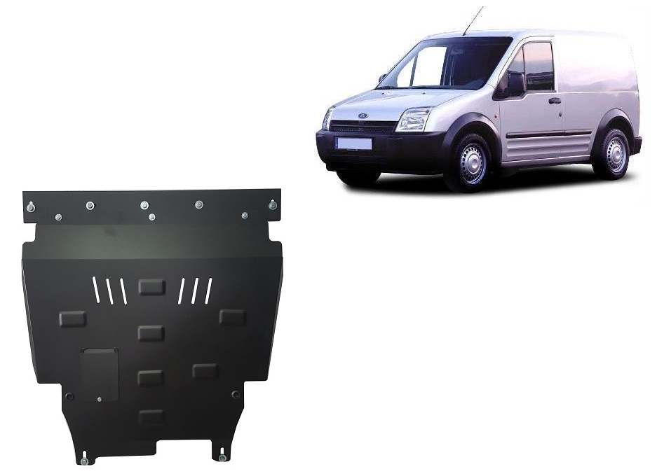 Ocelový kryt olejové vany pro Ford Transit Connect 2002 - 2012, všechny motory