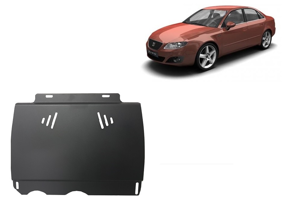 Ocelový kryt manuální převodovky Seat Exeo 2008 - 2013, všechny motory