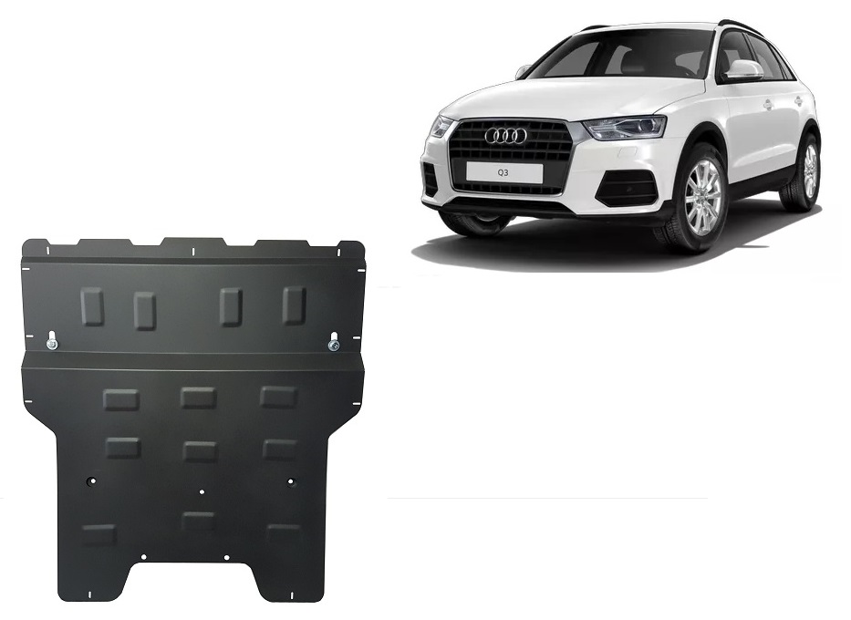Ocelový kryt olejové vany pro Audi Q3 2011 - 2018, všechny motory
