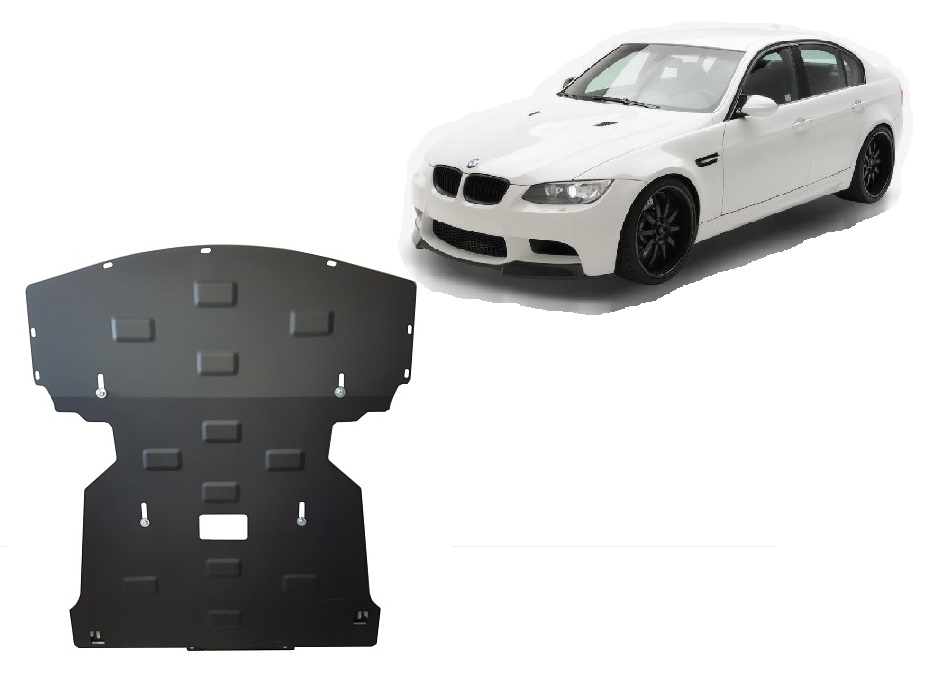 Ocelový kryt olejové vany pro BMW Seria 3 E90/91/92 2004 - 2011, E90; E91; E92