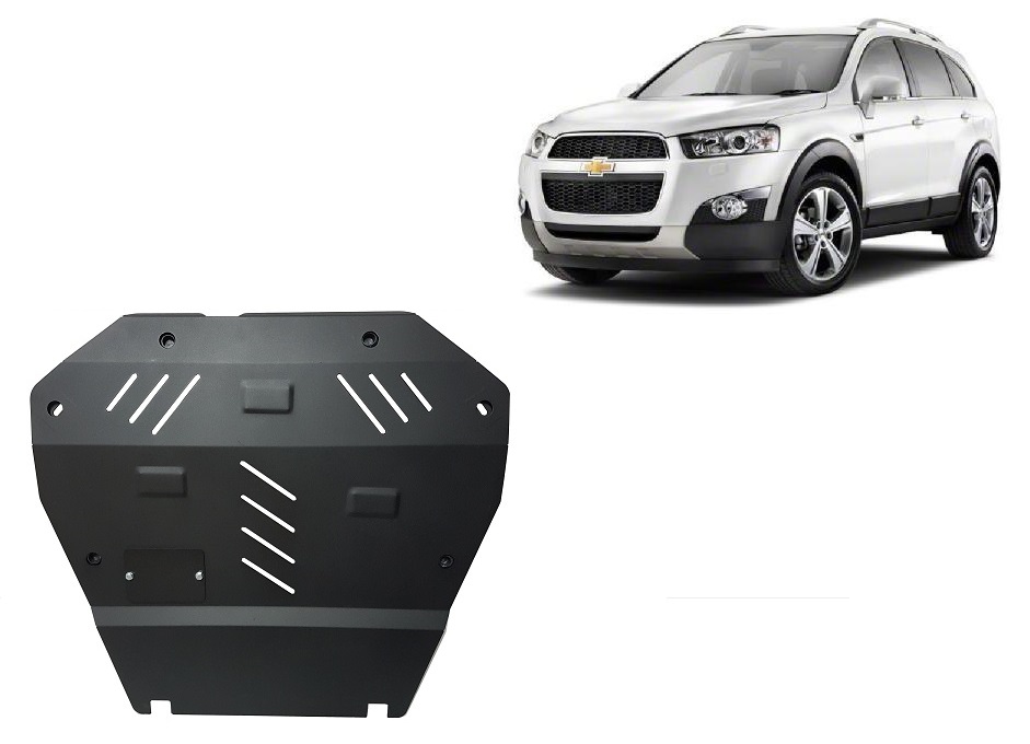 Ocelový kryt olejové vany pro Chevrolet Captiva 2011 - 2018, všechny motory