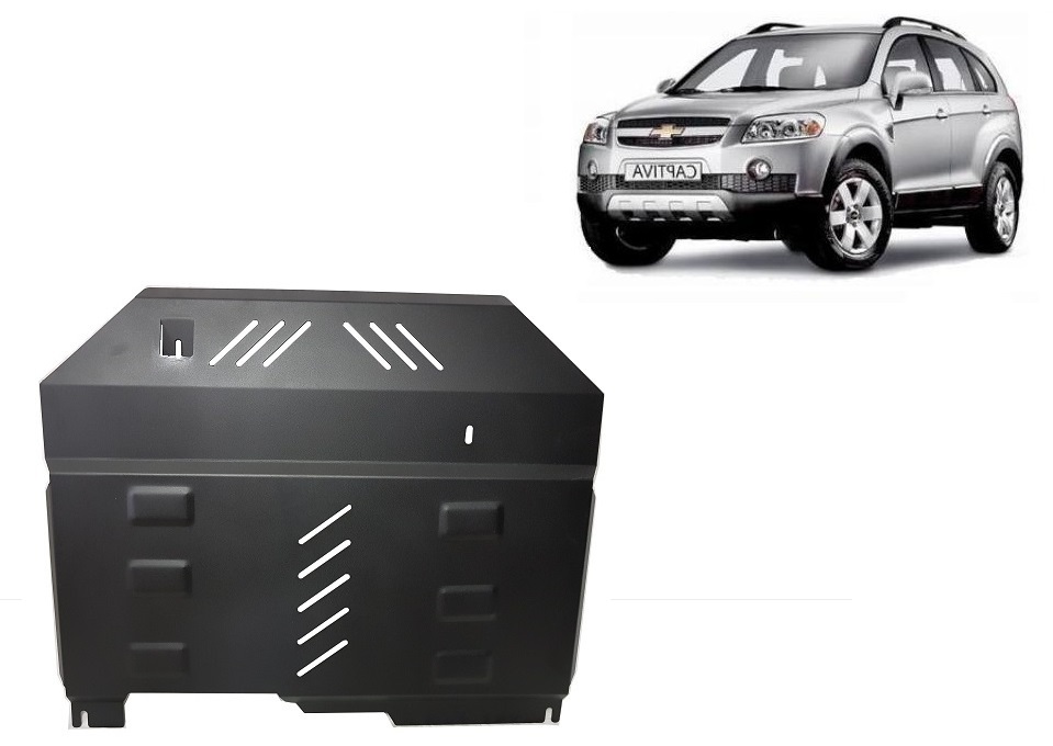 Ocelový kryt olejové vany pro Chevrolet Captiva 2006 - 2010, všechny motory