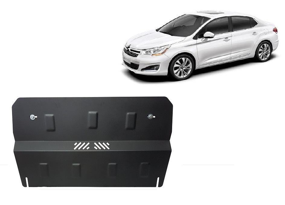 Ocelový kryt olejové vany pro ochranu motoru a převodovky pro Citroen C-Elysee 2012 - 2026, všechny motory