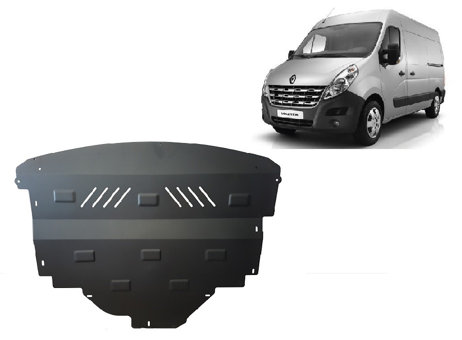 Ocelový kryt olejové vany pro Renault Master 3 2010 - 2024, všechny motory