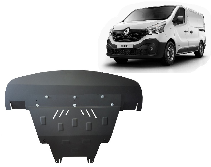 Ocelový kryt olejové vany pro Renault Trafic 3 2014 - 2021, všechny motory