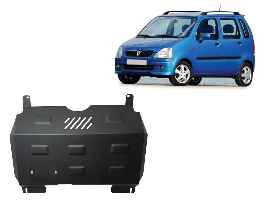 Ocelový kryt olejové vany pro Vauxhall Agila (H00) 2000 - 2007, 1.0, 1.2, 1.3D