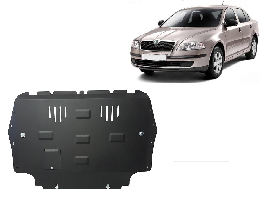 Ocelový kryt olejové vany pro Škoda Octavia 2 2010 - 2012, 1.2,1.4,TSI, 1.6TDI