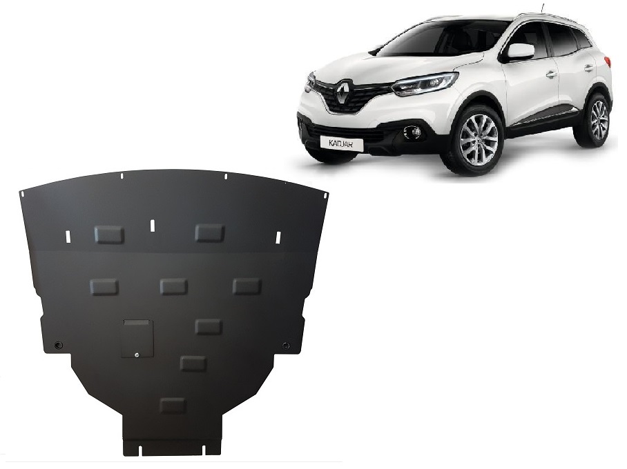 Ocelový kryt olejové vany pro Renault Kadjar 2015 - 2022, všechny motory