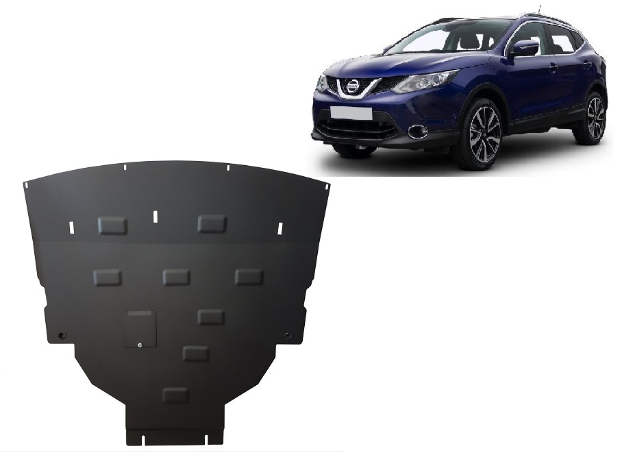 Ocelový kryt olejové vany pro Nissan Qashqai J11 2014 - 2021, všechny motory