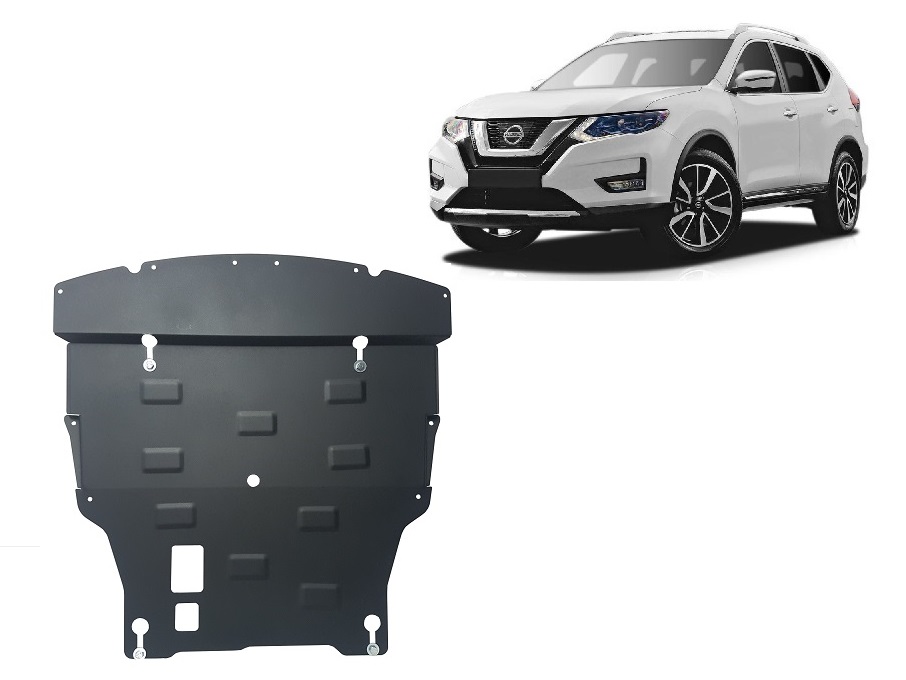 Ocelový kryt olejové vany pro Nissan X-Trail T32 2014 - 2022, všechny motory